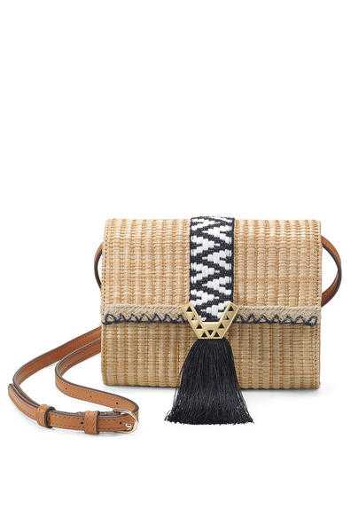 Nolita Small Crossbody - Raffia Fringe