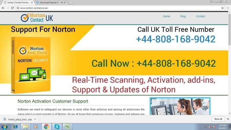 Norton installed in your device is failing regular automatic updates 0808-168-9042