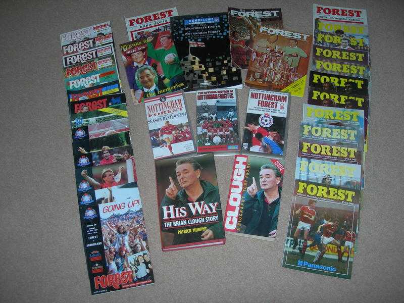 Nottingham Forest Football Memorabillia