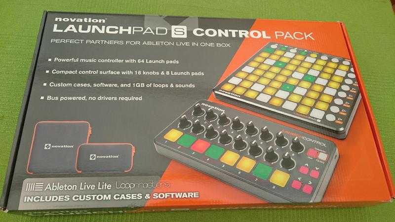 NOVATION LAUNCHPAD S CONTROL PACK - BRAND NEW