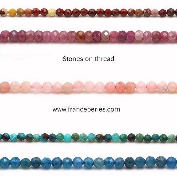 Novelties stones thread
