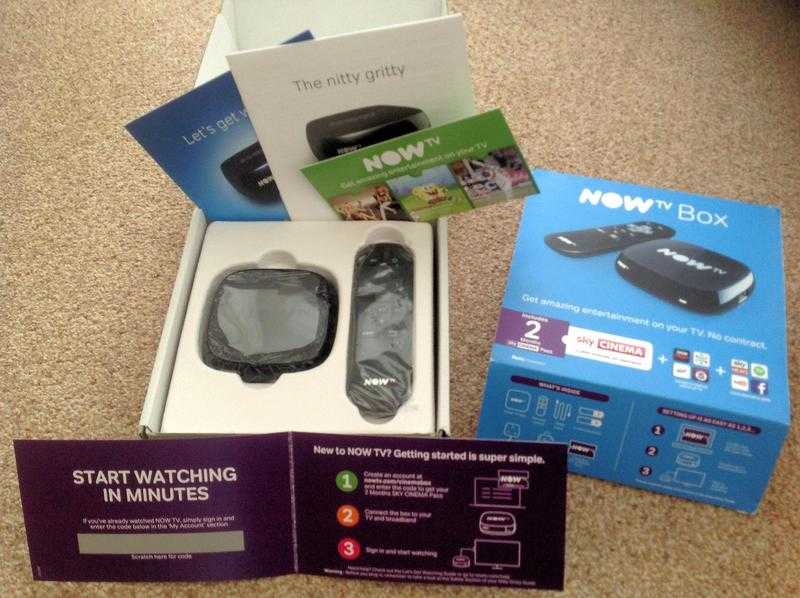 NowTV Box with 2 months Sky Cinema included
