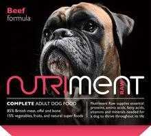 Nutriment Raw frozen Natural Dog Food - All flavours