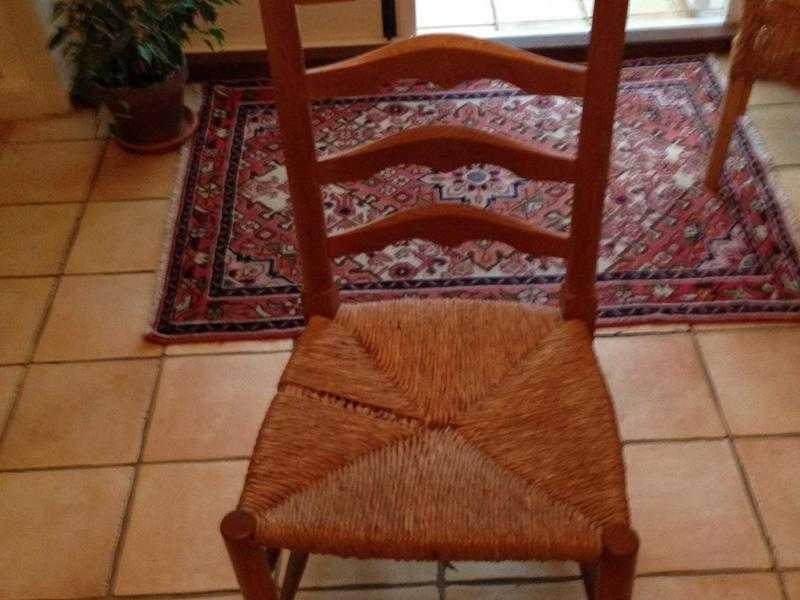 Oak Dining Room Chairs - in need of restoration