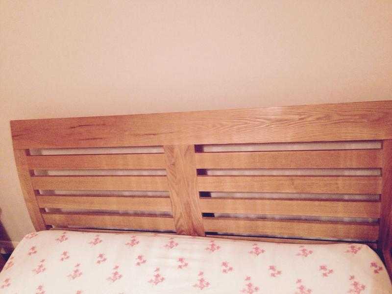 Oak Double Bed Frame