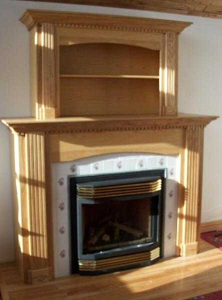 Oak Mantle Created for You