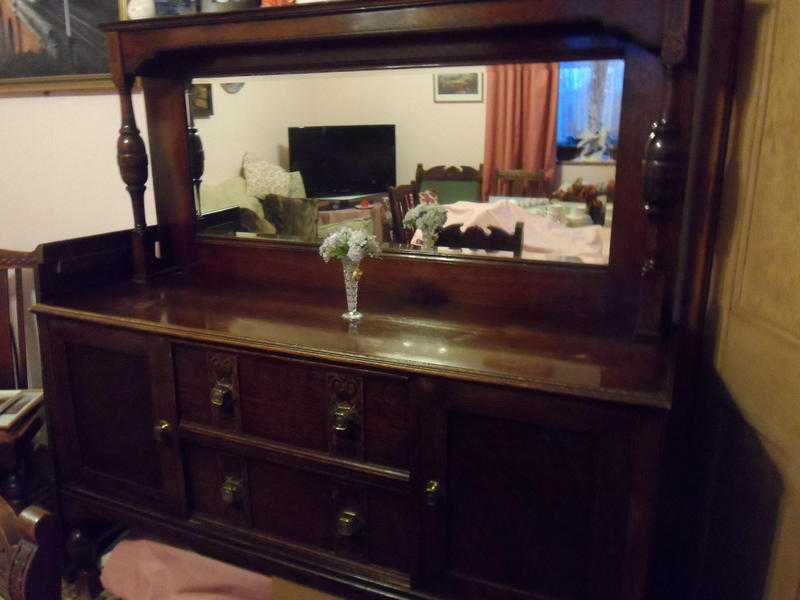 Oak sideboard