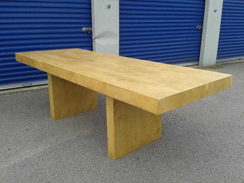 Oak veneer dining tables