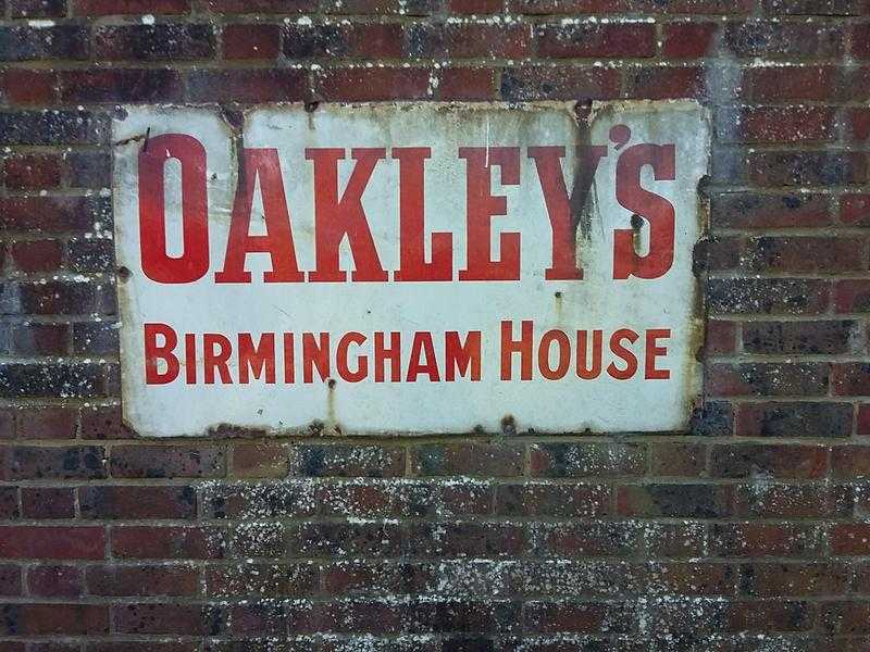 Oakley039s Birmingham house sign