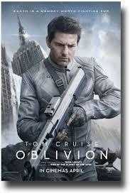 OBLIVION (TOM CRUISE) 8FT X 5FT CINEMA BANNER RARE