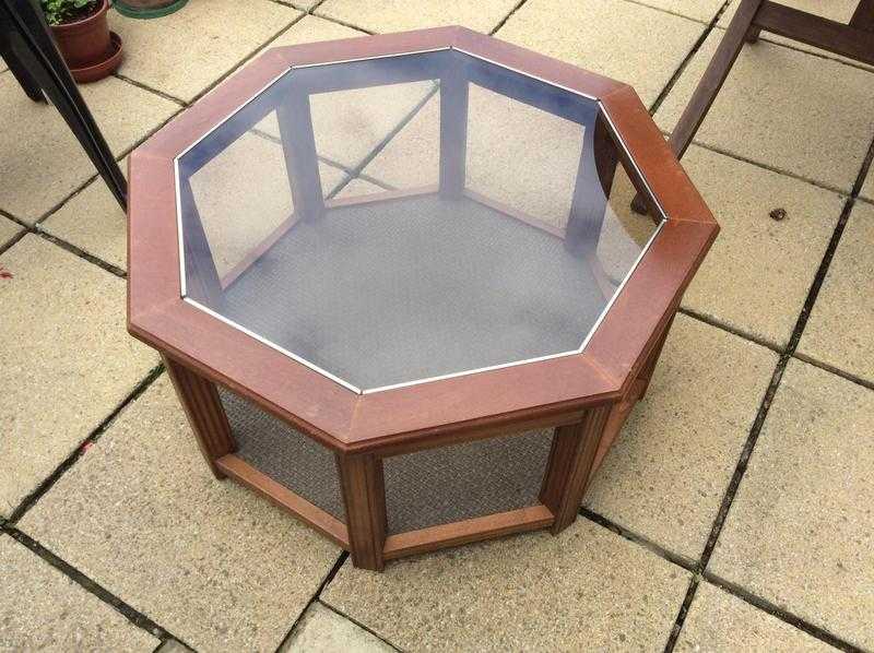 OCTAGONAL COFFEE TABLE