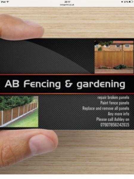 Offering gardening services