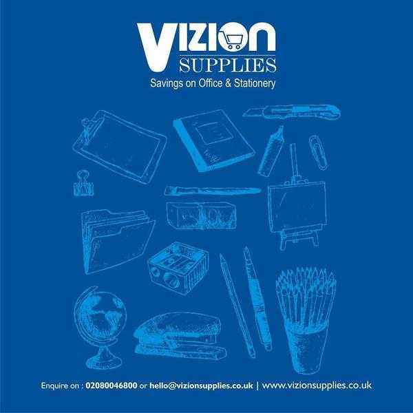 Office Stationery UK, Stationery Suppliers UK - VizionSupplies