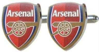 OFFICIAL ARSENAL CUFF LINKS  BRAND NEW IN BOX