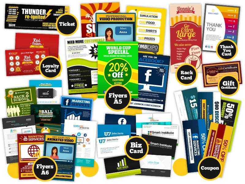 Offline Marketing Graphics Made Easy