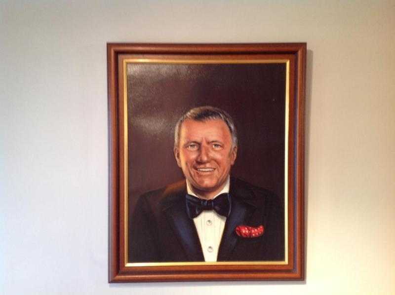 Oil Painting Frank Sinatra