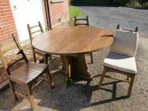 old charm table and chairs