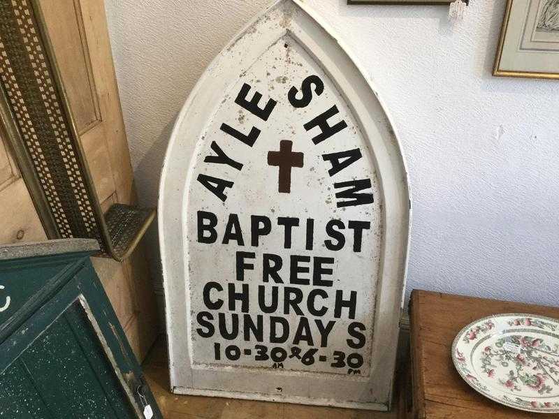 Old Church Sign Board