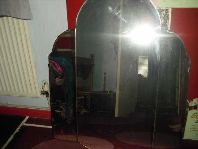 OLD, dressing table mirror