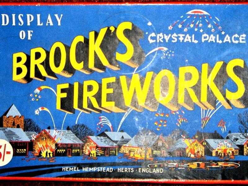 OLD FIREWORK MEMORABILIA