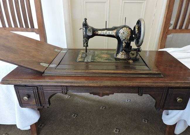 OLD Jones treadle sewing machine