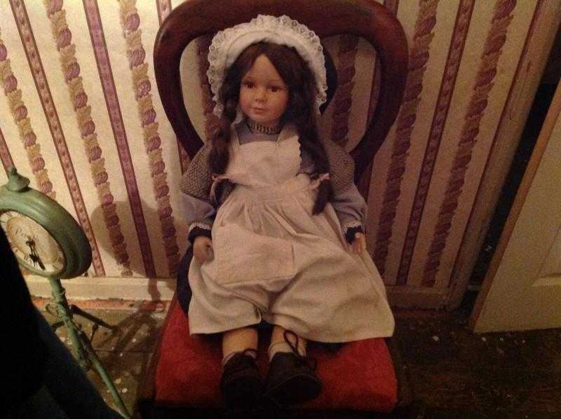 Old large pot doll