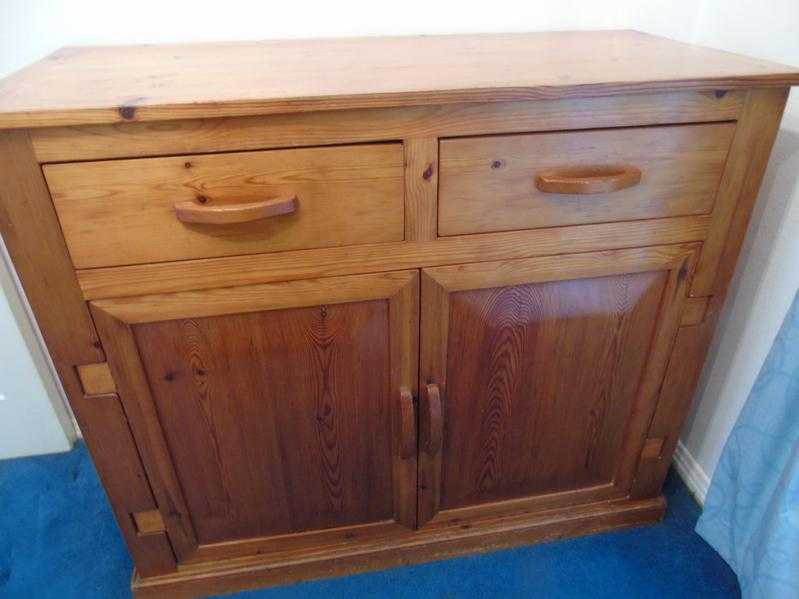 Old Pine crafted sideboard