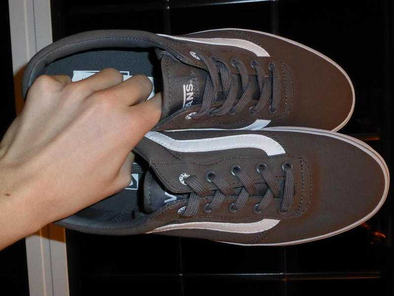 Old School Grey Vans