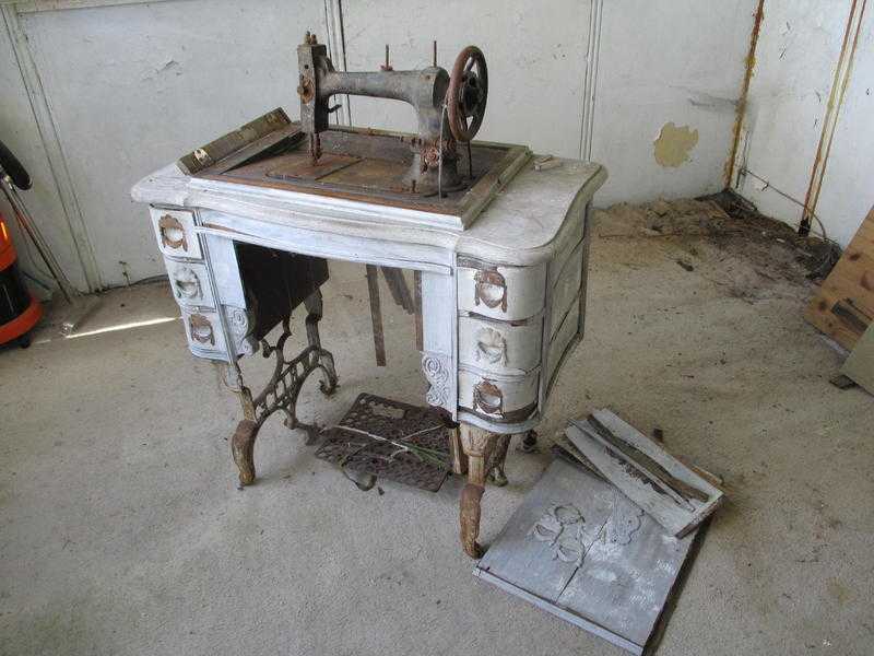 old sewing machine