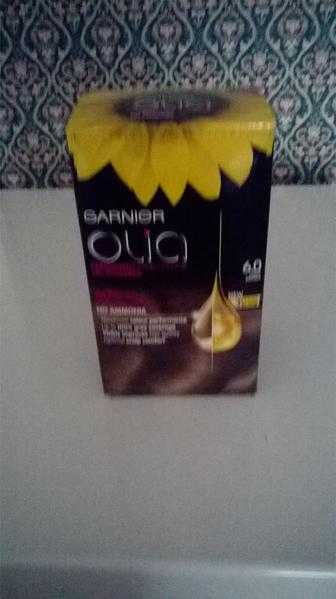 olia permanent hair colour light brown bought by  mistake