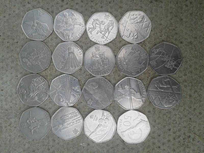 Olympic 50p Collection