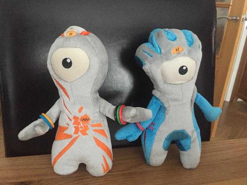 Olympic Games 2012 Official Mascot Toys