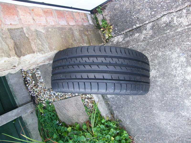 ONE 18quot CONTINENTAL CONTISPORT 3 -CONTISEAL -TYRE FOR SALE - 69 no offers