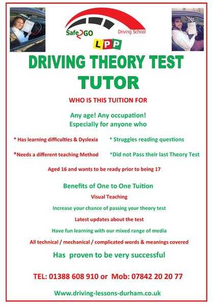 One to One Tuition for Driving Theory Test amp Hazard Perception Test