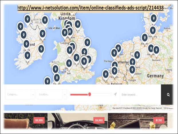 Online classified ads software  classifieds listing script -i-Netsolution