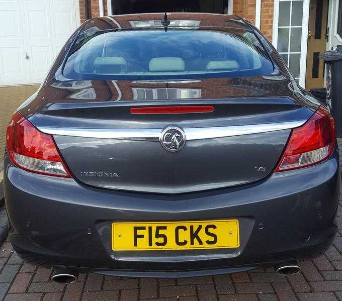 Only 38500 miles with private plate, Vauxhall Insignia 2.8i Turbo V6 4X4 Automatic Elite