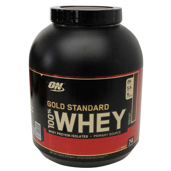 Optimum Nutrition GOLD STANDARD WHEY PROTEIN - 2.27kg  5Lbs