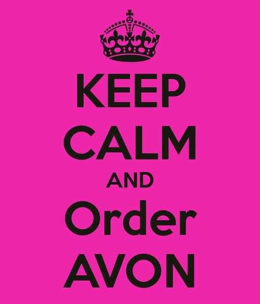 Order with AVON  BECOME A REPRESENTATIVE