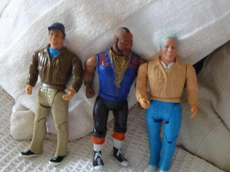 Original A Team Figures Three only