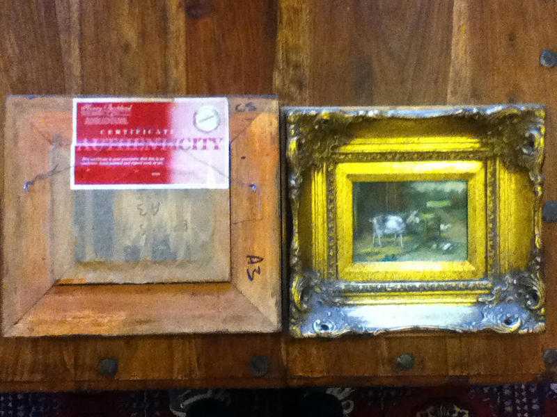 Original Authenticated Oil Paintings x2