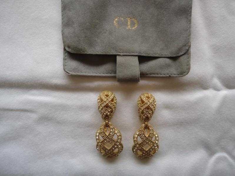 Original Christian Dior earrings