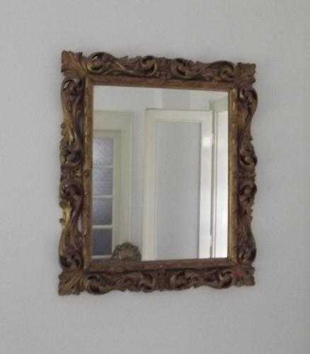 Original florentine  antique mirror for sale