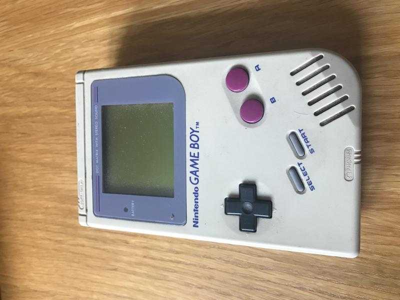 Original Gameboy with Tetris