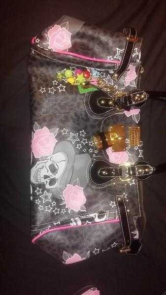 Originally 50 Pauls boutique skull patterned bag