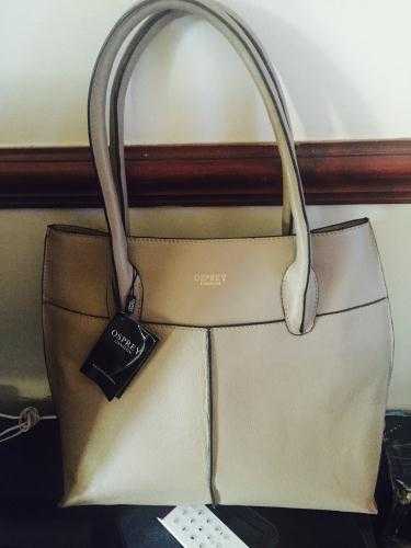 Osprey taupe handbag brand new