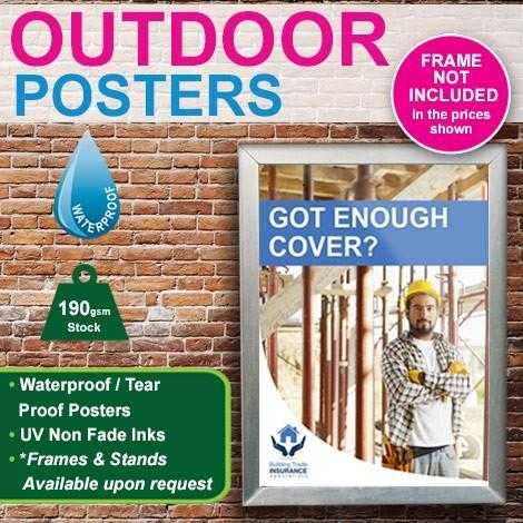 Outdoor Posters (Digital) Printing