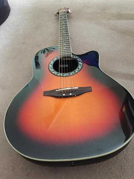 Ovation Applause AE127 Guitar in sunburst For Sale