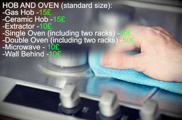 OVEN HOB FRIDGE FREEZER CLEANER