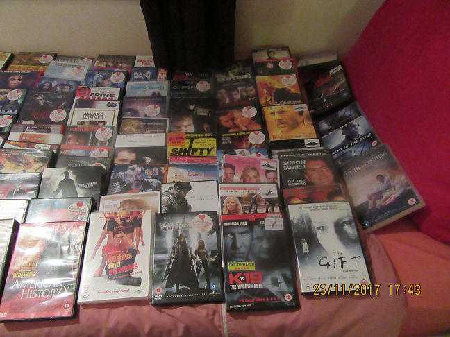 Over 100 DVDS call me on 07709 08 1273