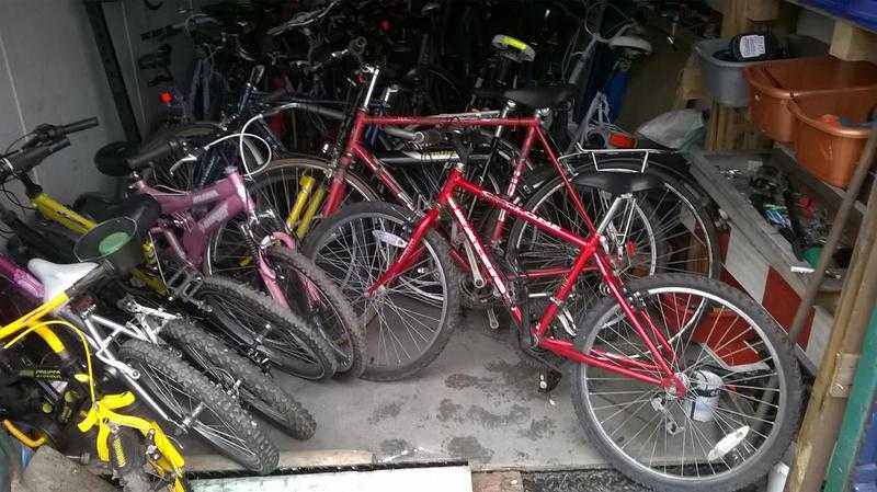 over  30 ladies and gents mountain bikes for sale